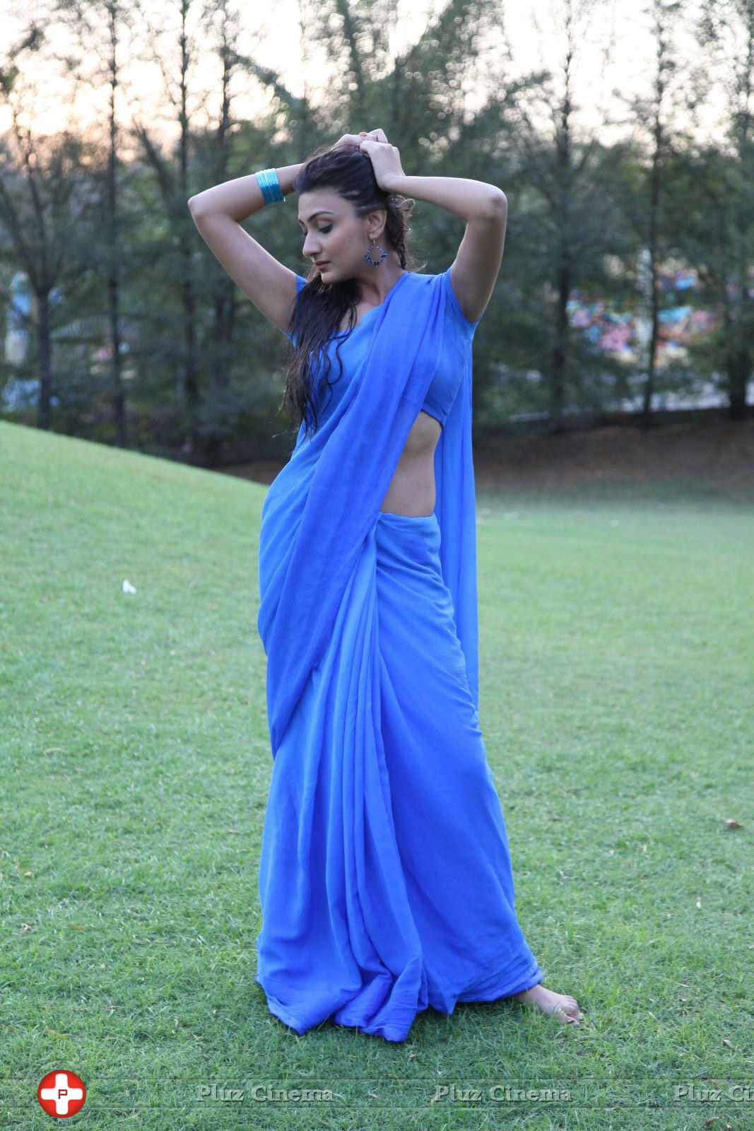 Neelam Upadhyay Hot Saree Images | Picture 637999