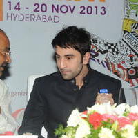 Ranbir Kapoor - Ranbir Kapoor at Park Hotel in Hyderabad Pictures | Picture 638786