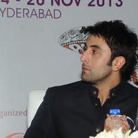 Ranbir Kapoor - Ranbir Kapoor at Park Hotel in Hyderabad Pictures | Picture 638800
