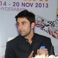 Ranbir Kapoor - Ranbir Kapoor at Park Hotel in Hyderabad Pictures | Picture 638803