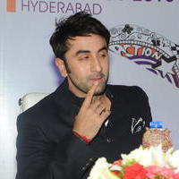 Ranbir Kapoor - Ranbir Kapoor at Park Hotel in Hyderabad Pictures | Picture 638805