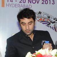 Ranbir Kapoor - Ranbir Kapoor at Park Hotel in Hyderabad Pictures | Picture 638806