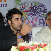 Ranbir Kapoor - Ranbir Kapoor at Park Hotel in Hyderabad Pictures | Picture 638812