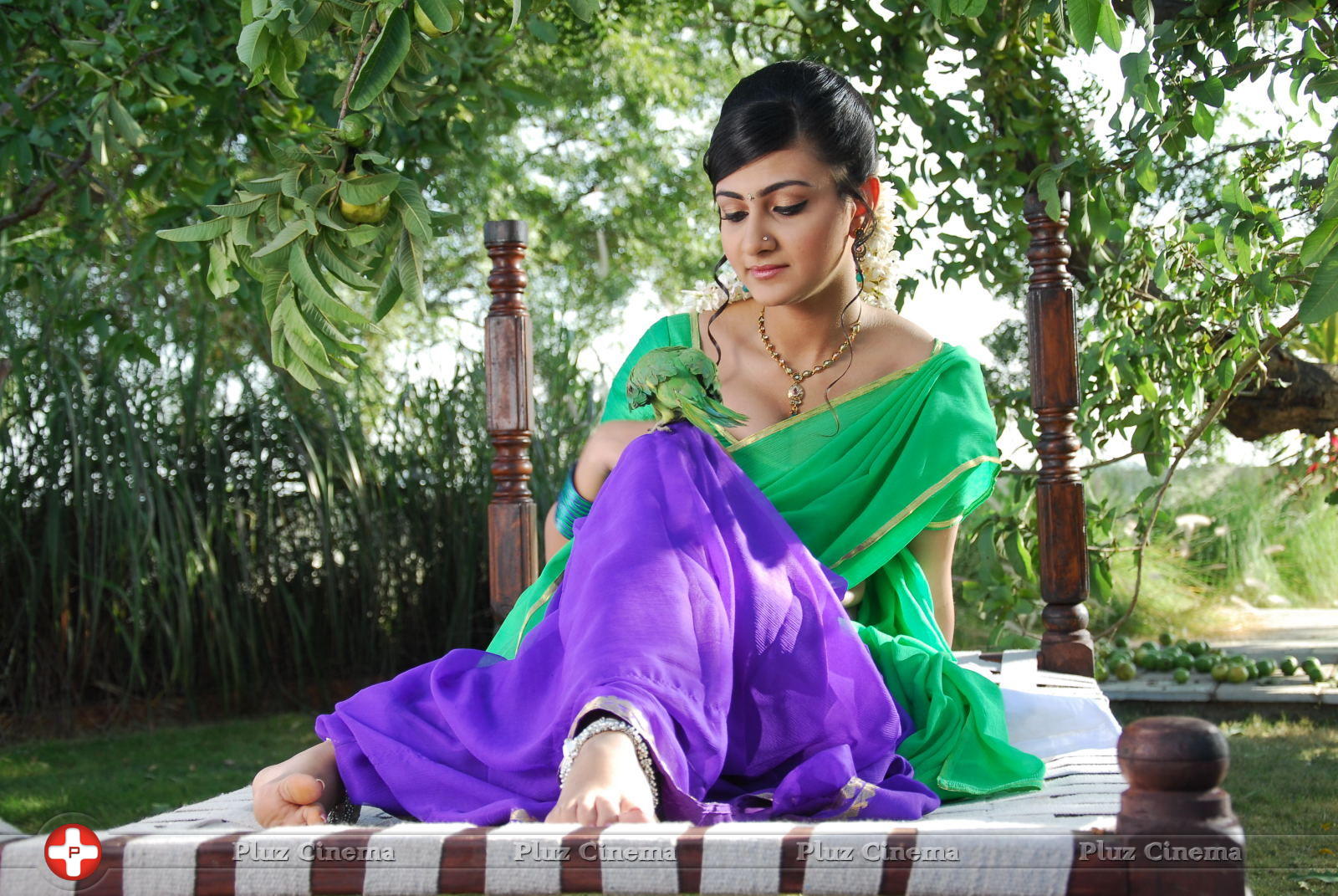Neelam Upadhyay Hot Half Saree Images | Picture 611161