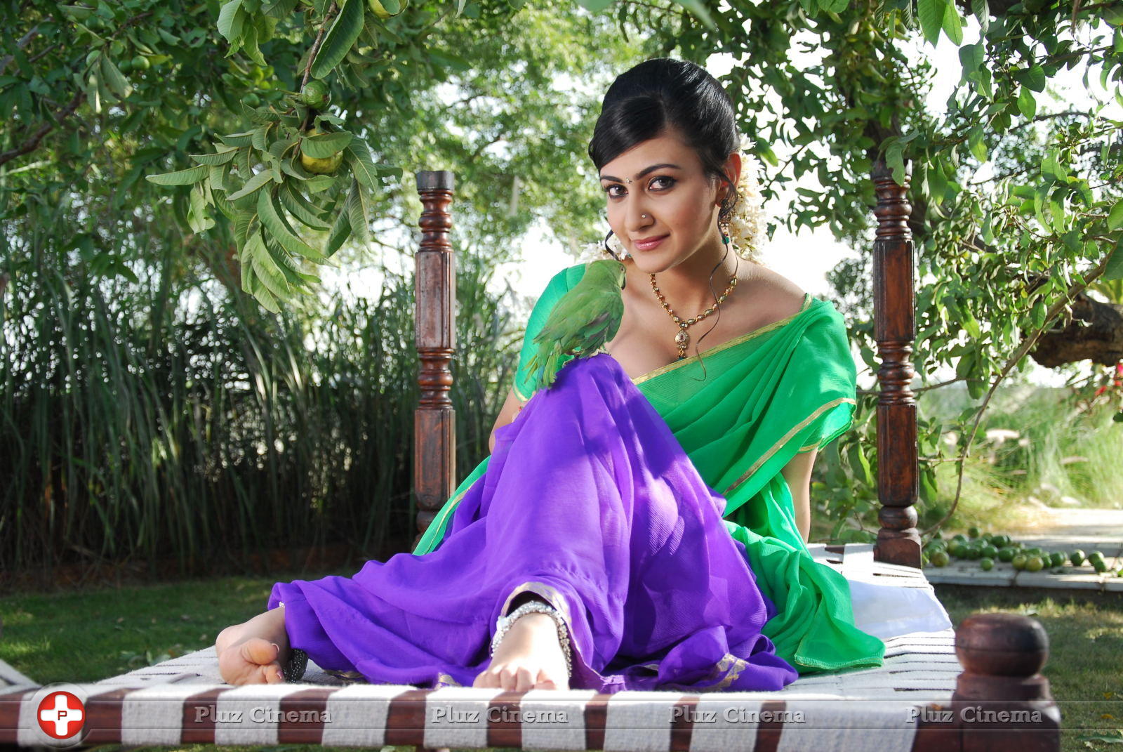 Neelam Upadhyay Hot Half Saree Images | Picture 611162
