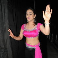 Aksha Hot Dance at Aadu Magadura Bujji Audio Launch Photos
