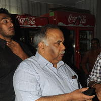 B. V. S. N. Prasad (Producer) - Attarintiki Daredi Fans Hungama At Sreeramulu Theatre Photos | Picture 586305
