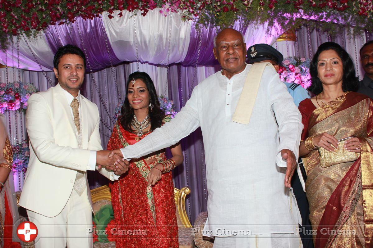 Actor Raja Amritha Marriage Reception Stills | Picture 748448