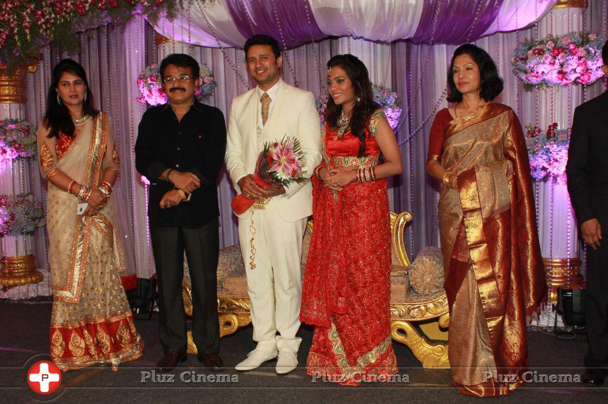 Actor Raja Amritha Marriage Reception Stills | Picture 748451