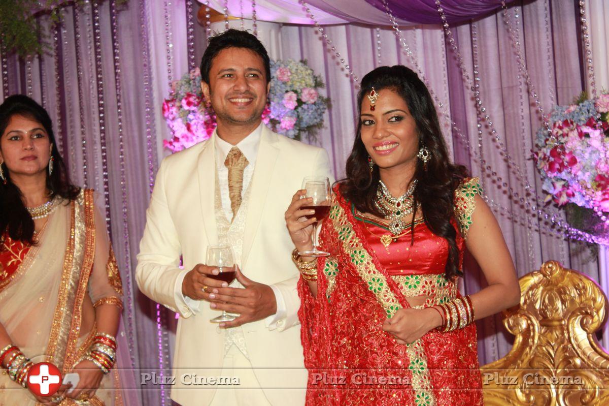 Actor Raja Amritha Marriage Reception Stills | Picture 748452