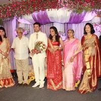 Actor Raja Amritha Marriage Reception Stills | Picture 748450