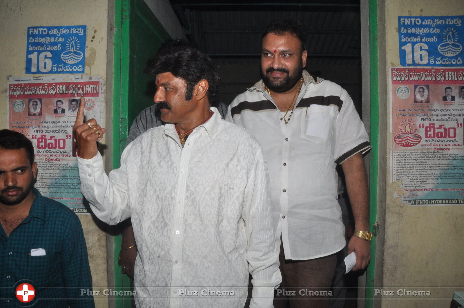 Nandamuri Balakrishna - Celebrities Voting in Hyderabad Photos | Picture 750099