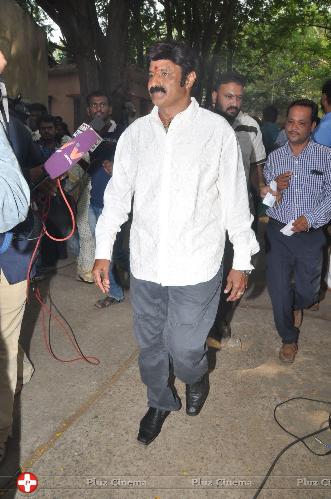 Nandamuri Balakrishna - Celebrities Voting in Hyderabad Photos | Picture 750130