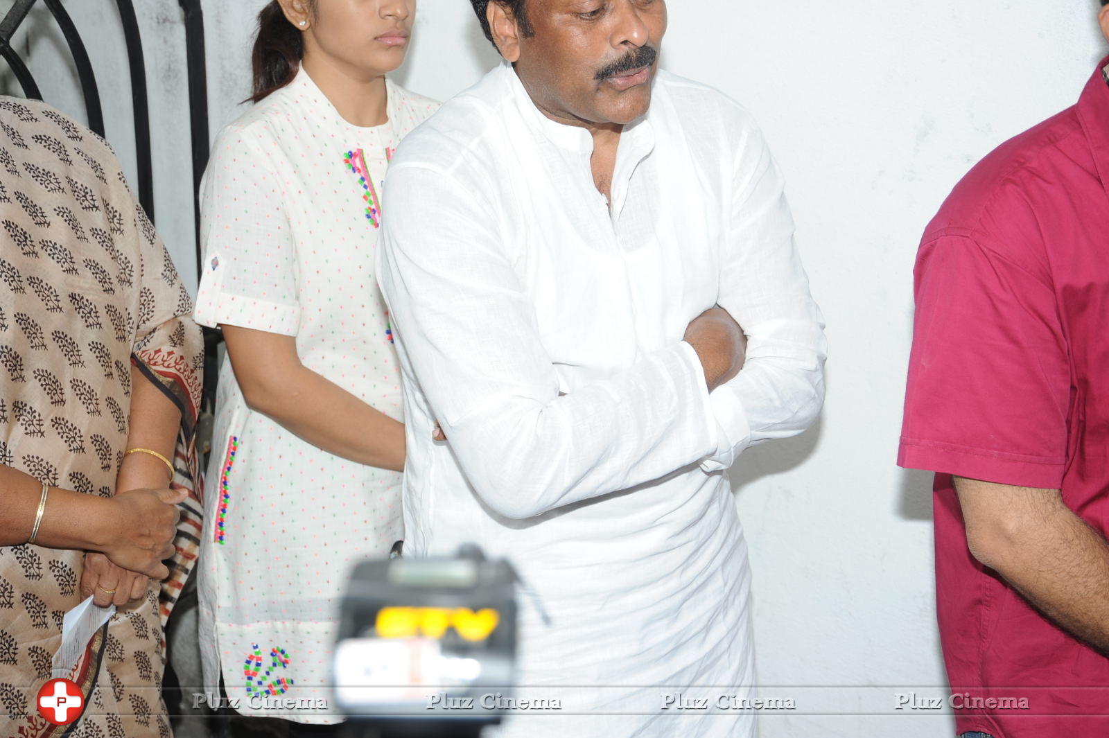 Chiranjeevi (Actors) - Celebrities Voting in Hyderabad Photos | Picture 750276
