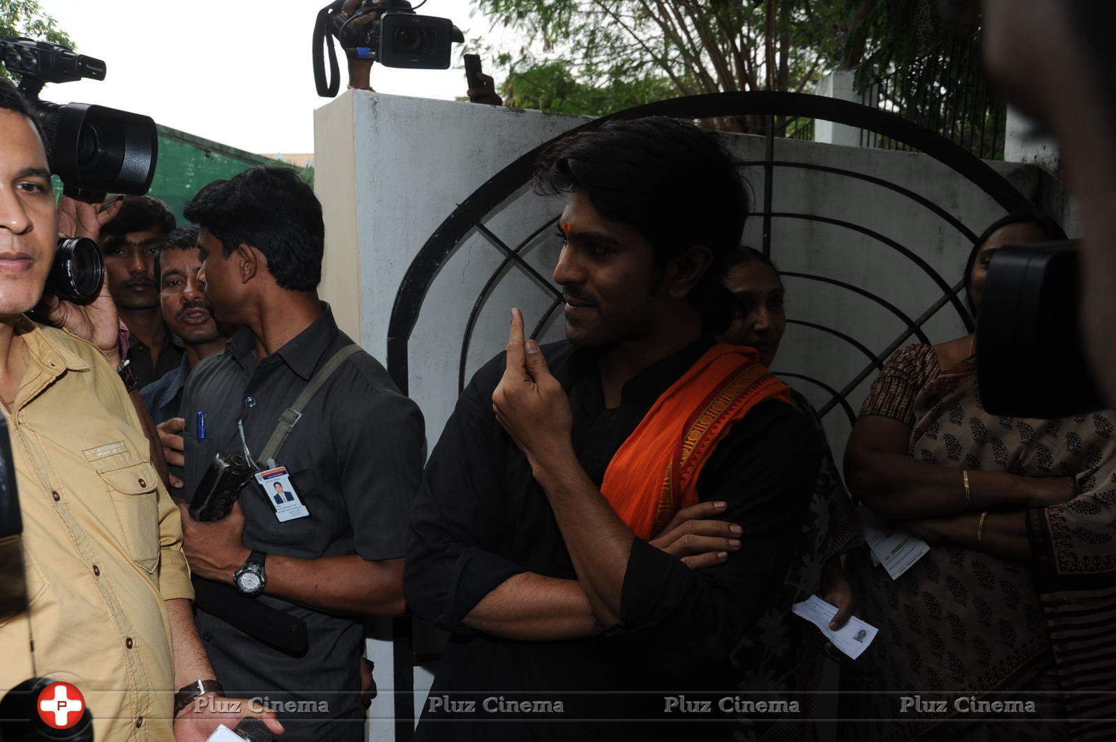 Ram Charan Teja - Celebrities Voting in Hyderabad Photos | Picture 750295