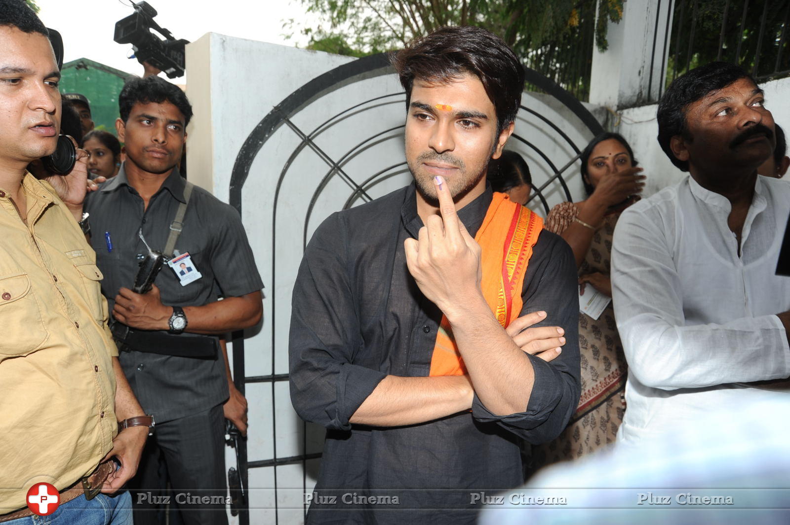 Ram Charan Teja - Celebrities Voting in Hyderabad Photos | Picture 750302