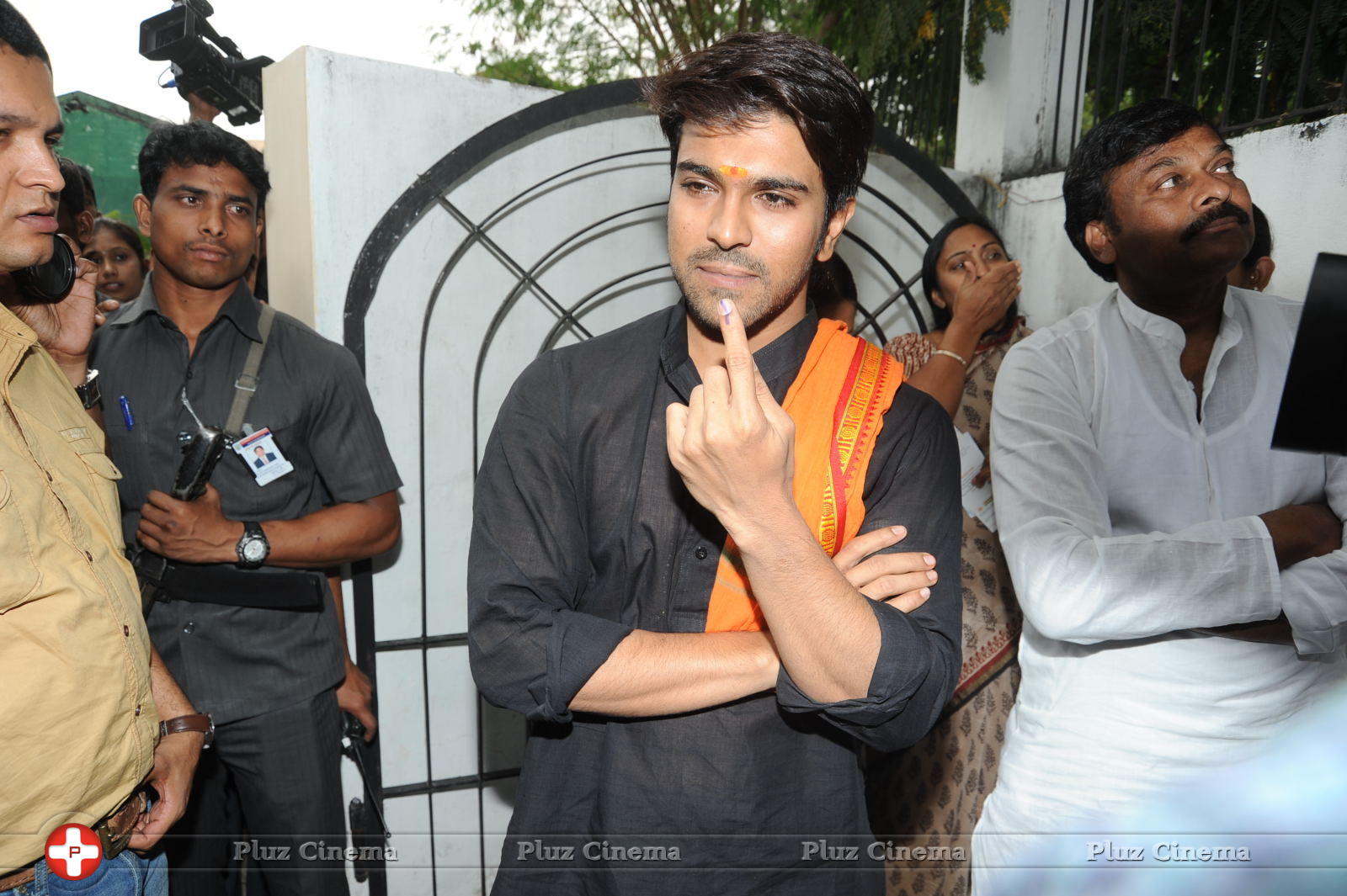 Ram Charan Teja - Celebrities Voting in Hyderabad Photos | Picture 750303