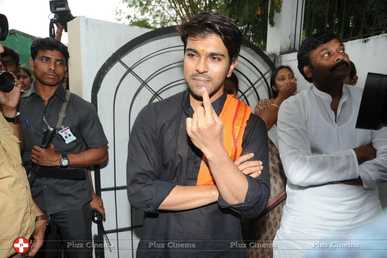 Ram Charan Teja - Celebrities Voting in Hyderabad Photos | Picture 750304