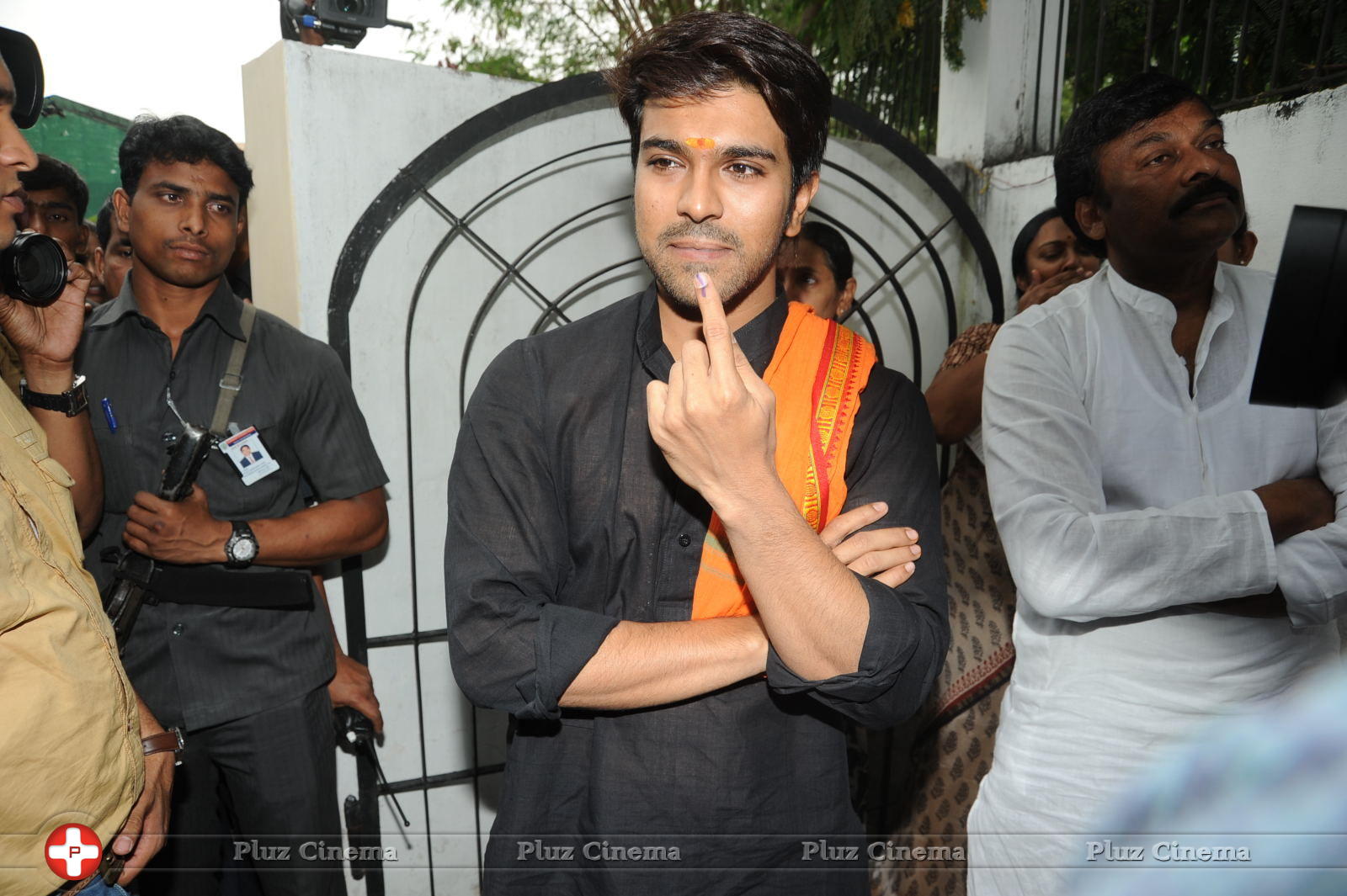 Ram Charan Teja - Celebrities Voting in Hyderabad Photos | Picture 750306