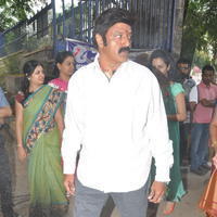 Nandamuri Balakrishna - Celebrities Voting in Hyderabad Photos | Picture 750084