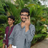 Celebrities Voting in Hyderabad Photos