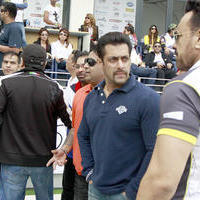 Salman Khan - CCL 4 : Mumbai Heroes Vs Telugu Warriors Match Photos | Picture 706743