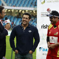 Salman Khan - CCL 4 : Mumbai Heroes Vs Telugu Warriors Match Photos | Picture 706997