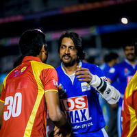Kichcha Sudeep - CCL 4 : Telugu Warriors Vs Karnataka Bulldozers Match Pictures
