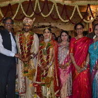 Sabitha indra Reddy Son Marriage Photos