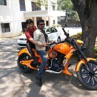 Boyapati And Devi Sri Prasad Ride Legend Bike Pictures | Picture 733467
