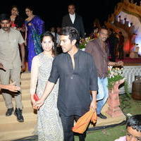 Ram Charan Teja - Dil Raju Daughter Hanshitha Wedding Reception Photos