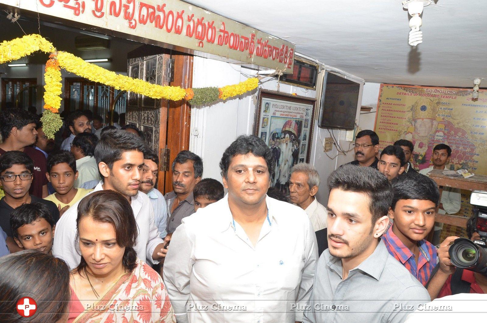 Akkineni Family Visits Sai Baba Temple Pictures | Picture 756310
