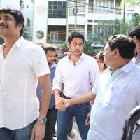 Akkineni Family Visits Sai Baba Temple Pictures | Picture 756236