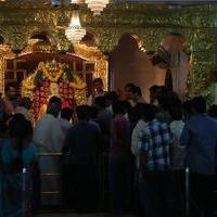 Akkineni Family Visits Sai Baba Temple Pictures
