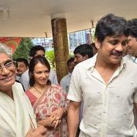 Akkineni Family Visits Sai Baba Temple Pictures | Picture 756306