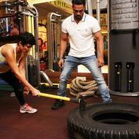 Mandira Bedi at Muscle Talk Gym in Chembur Photos | Picture 1213609