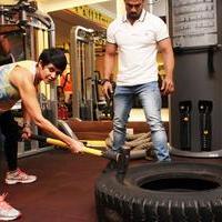 Mandira Bedi at Muscle Talk Gym in Chembur Photos | Picture 1213610