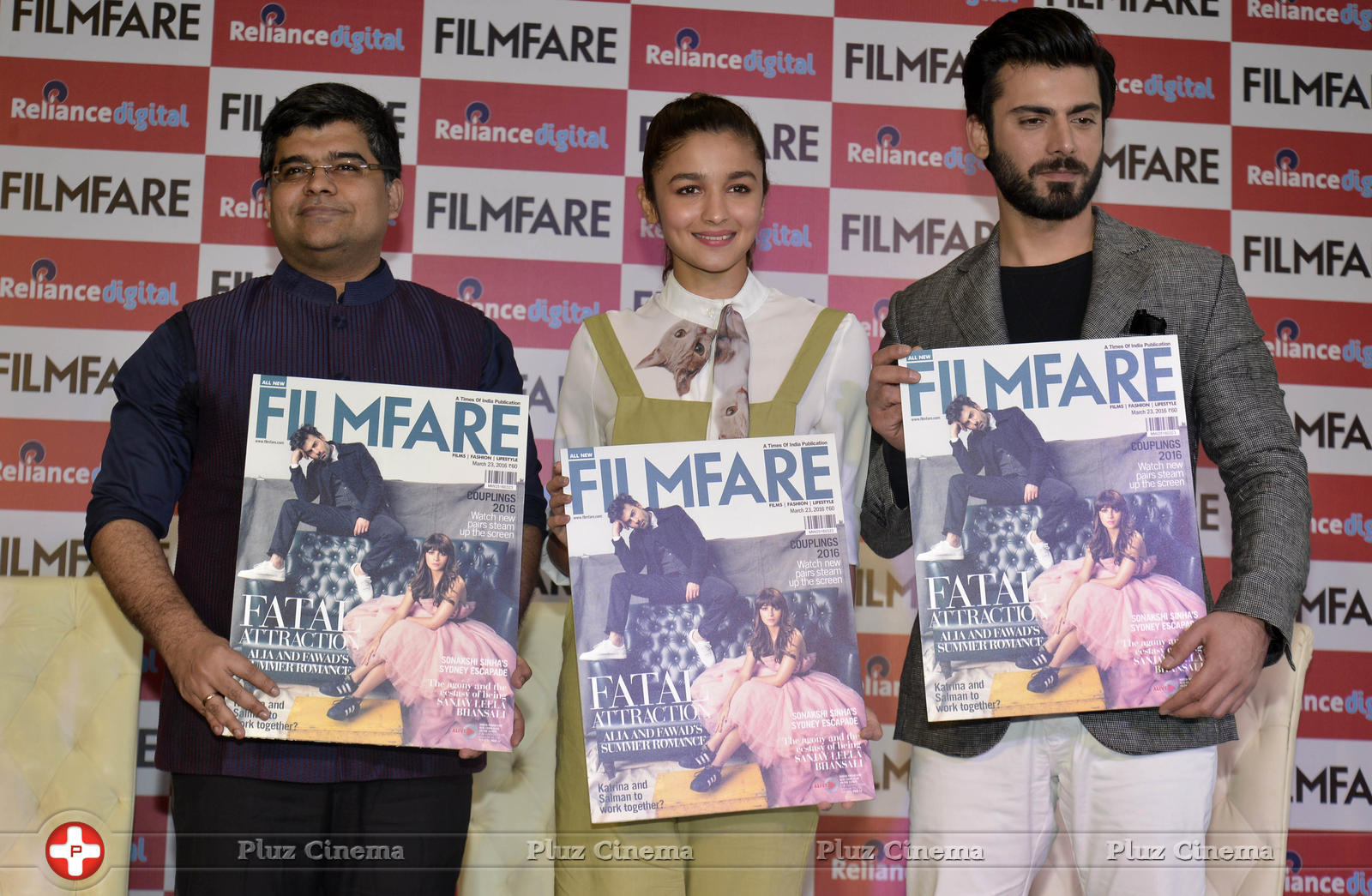 Alia and Fawad Launches Filmfare Magazine Cover Page Stills | Picture 1263110