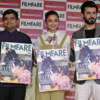 Alia and Fawad Launches Filmfare Magazine Cover Page Stills