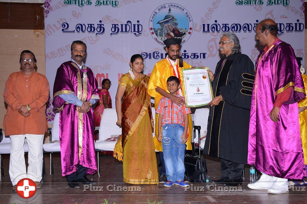 Na Muthukumar Conferred With Doctorate Stills | Picture 904651
