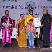Na Muthukumar Conferred With Doctorate Stills