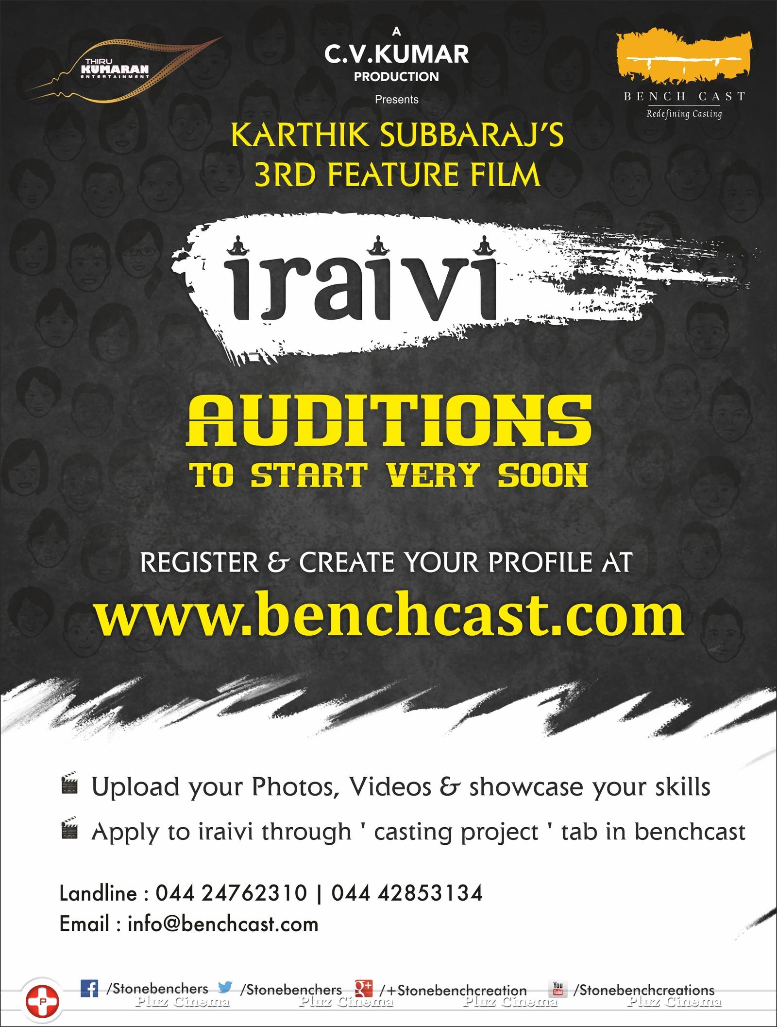 Karthik Subburaj's Iraivi Movie Casting Call poster | Picture 909671