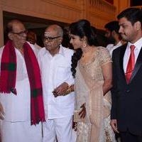 Celebs at K Balachander's Grand Daughter Wedding Reception Stills | Picture 857766