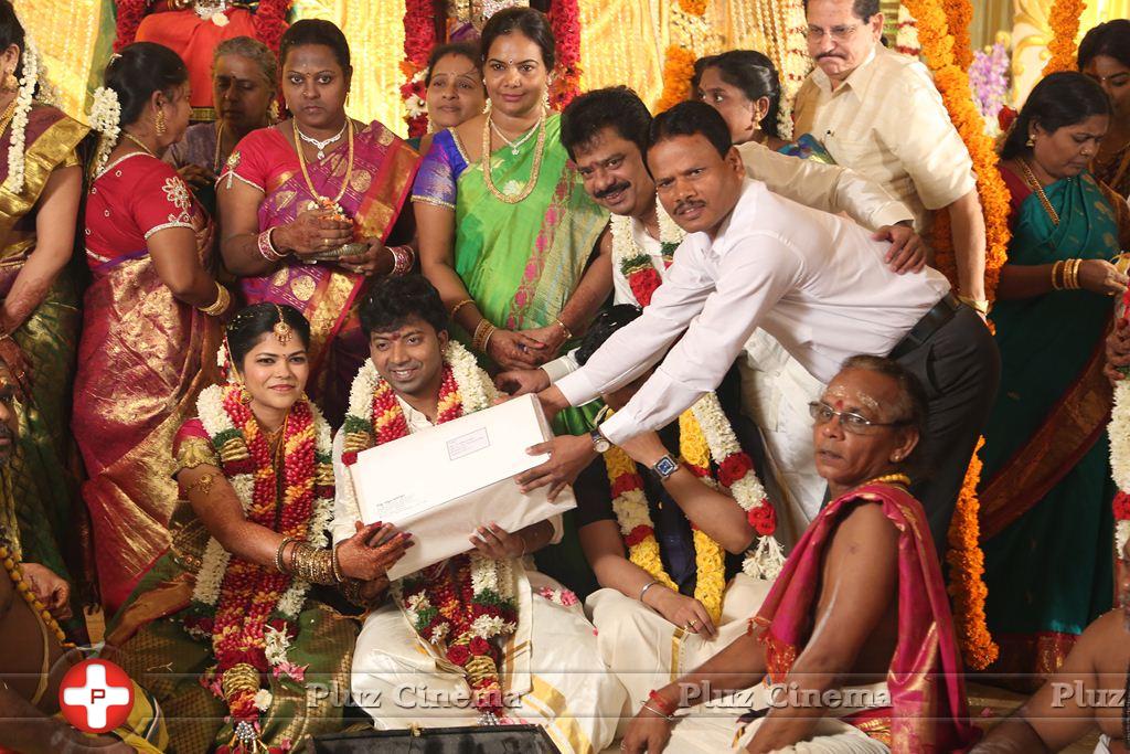 Actor Pandiarajan Son Pallavarajan Wedding Photos | Picture 877763