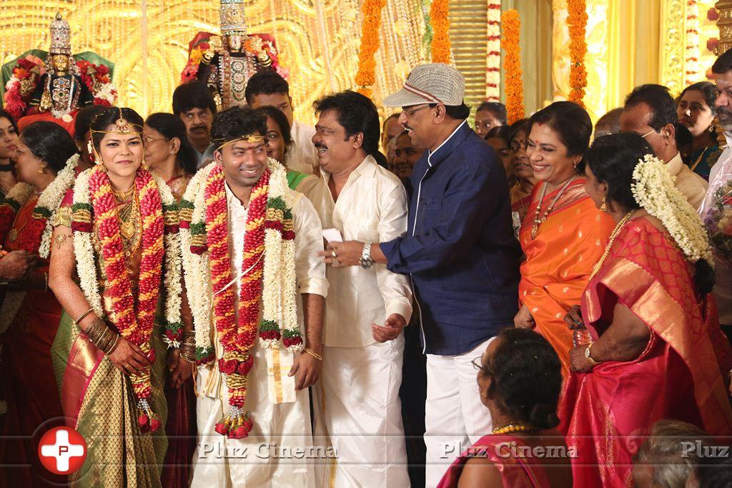 Actor Pandiarajan Son Pallavarajan Wedding Photos | Picture 877775