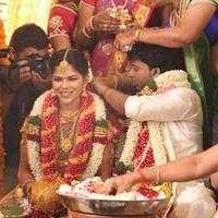 Actor Pandiarajan Son Pallavarajan Wedding Photos