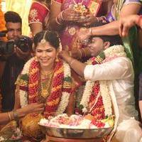 Actor Pandiarajan Son Pallavarajan Wedding Photos