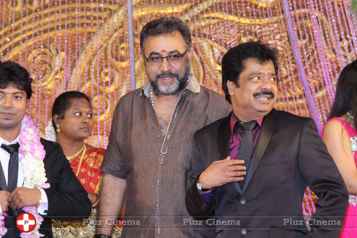 Ponvannan - Celebrities At Pandiarajan's Son Wedding Reception Photos | Picture 877084