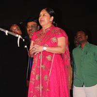 Kovai Sarala - Thunai Mudhalvar Movie Audio Launch Photos
