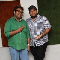 D Imman and Thaman at Appatakkar Movie Song Recording Stills | Picture 1011363